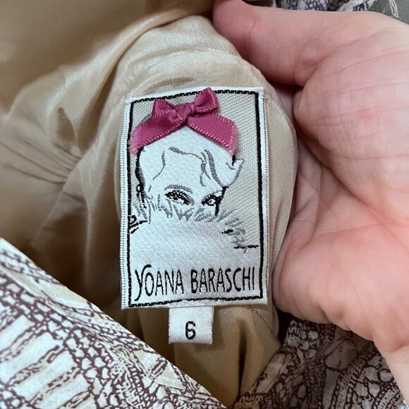 Anthropologie Yoana Baraschi Silk Dress- Size‎ 6 - Picture 3 of 7